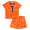 Officiële Voetbalshirt + Korte Broek Doelman Engeland Pickford 1 EK 2024 Oranje - Kids